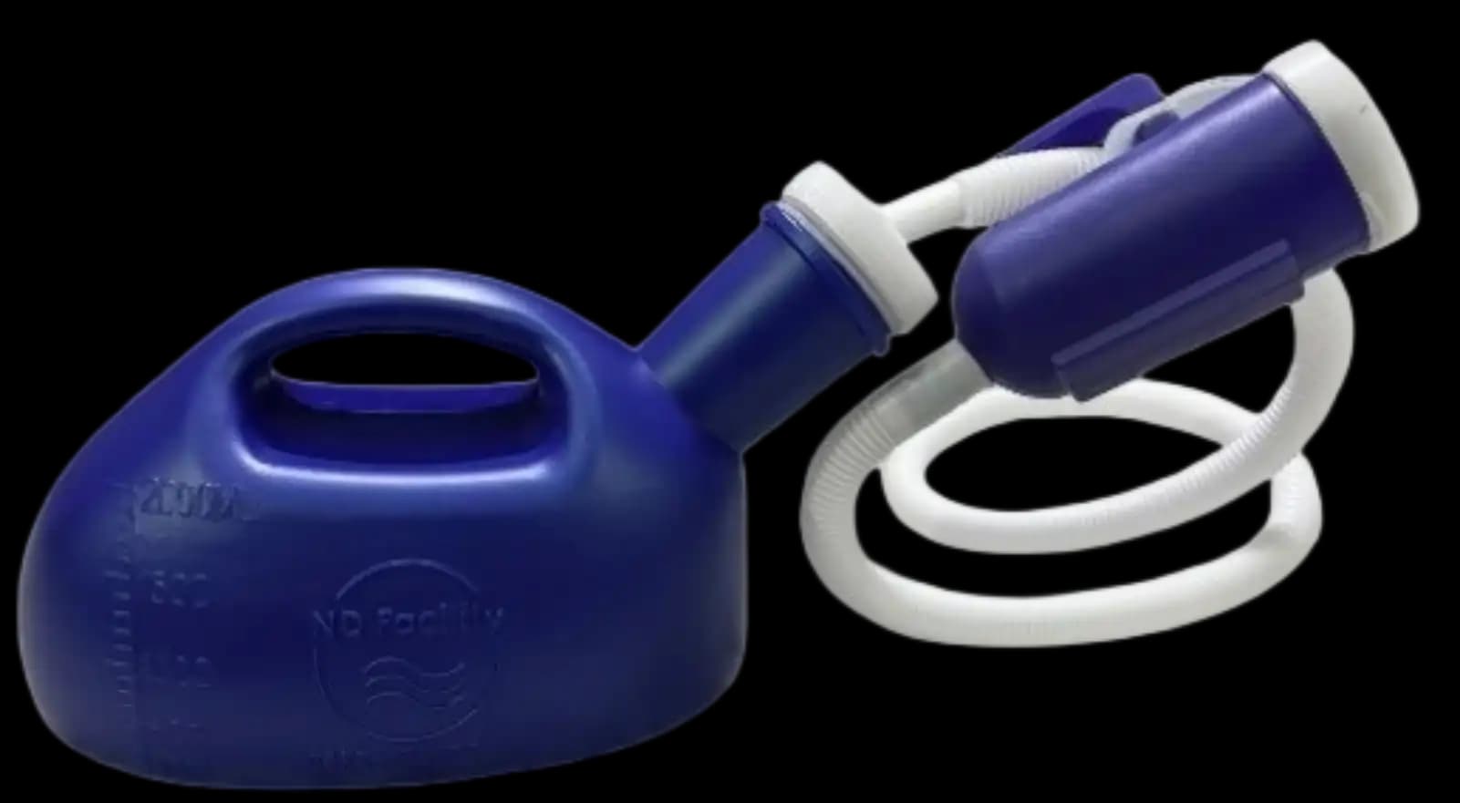 Blue Sahulat urine bottle set for men